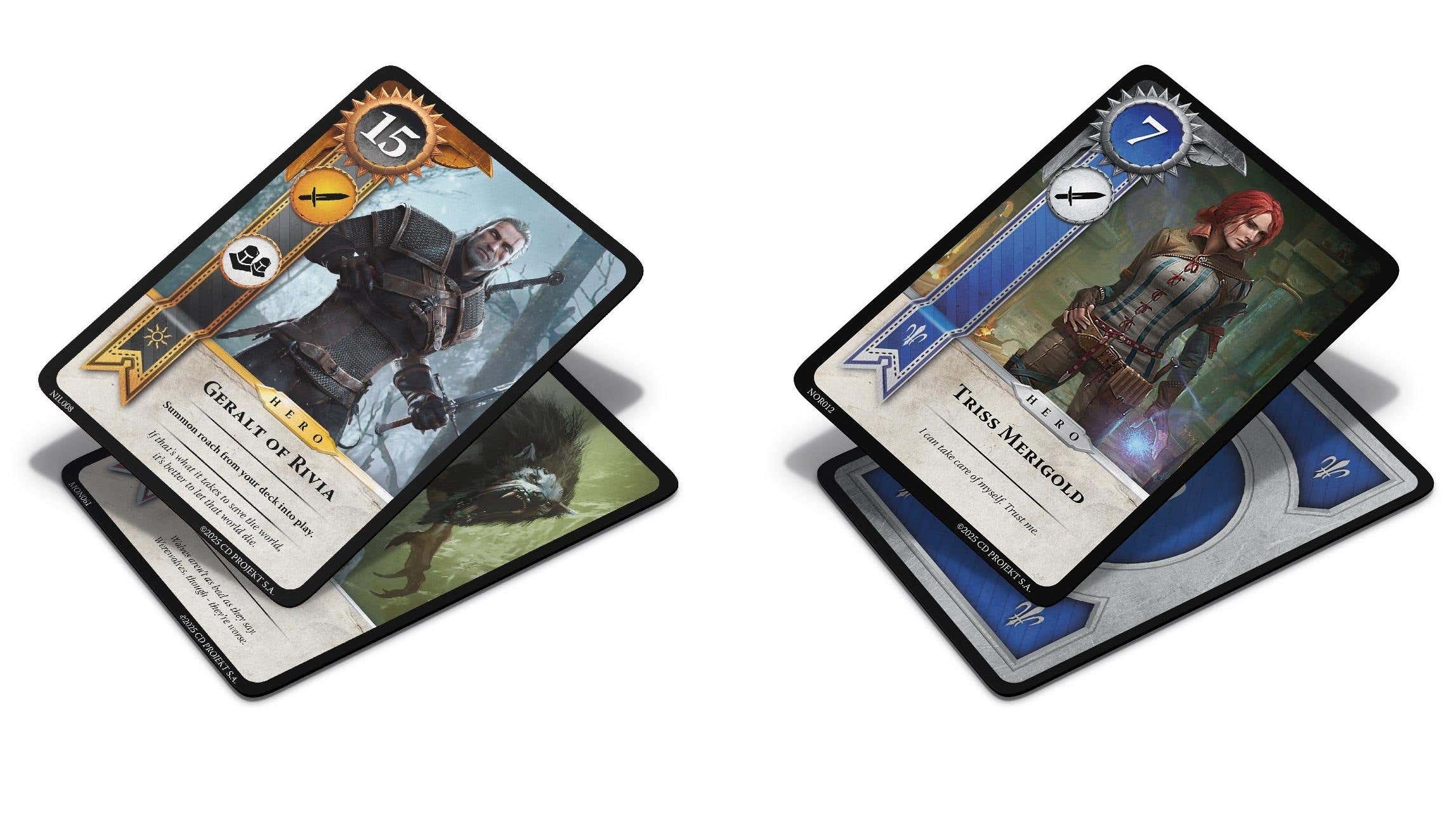 A physical rendering of the Gwent card will appear. 